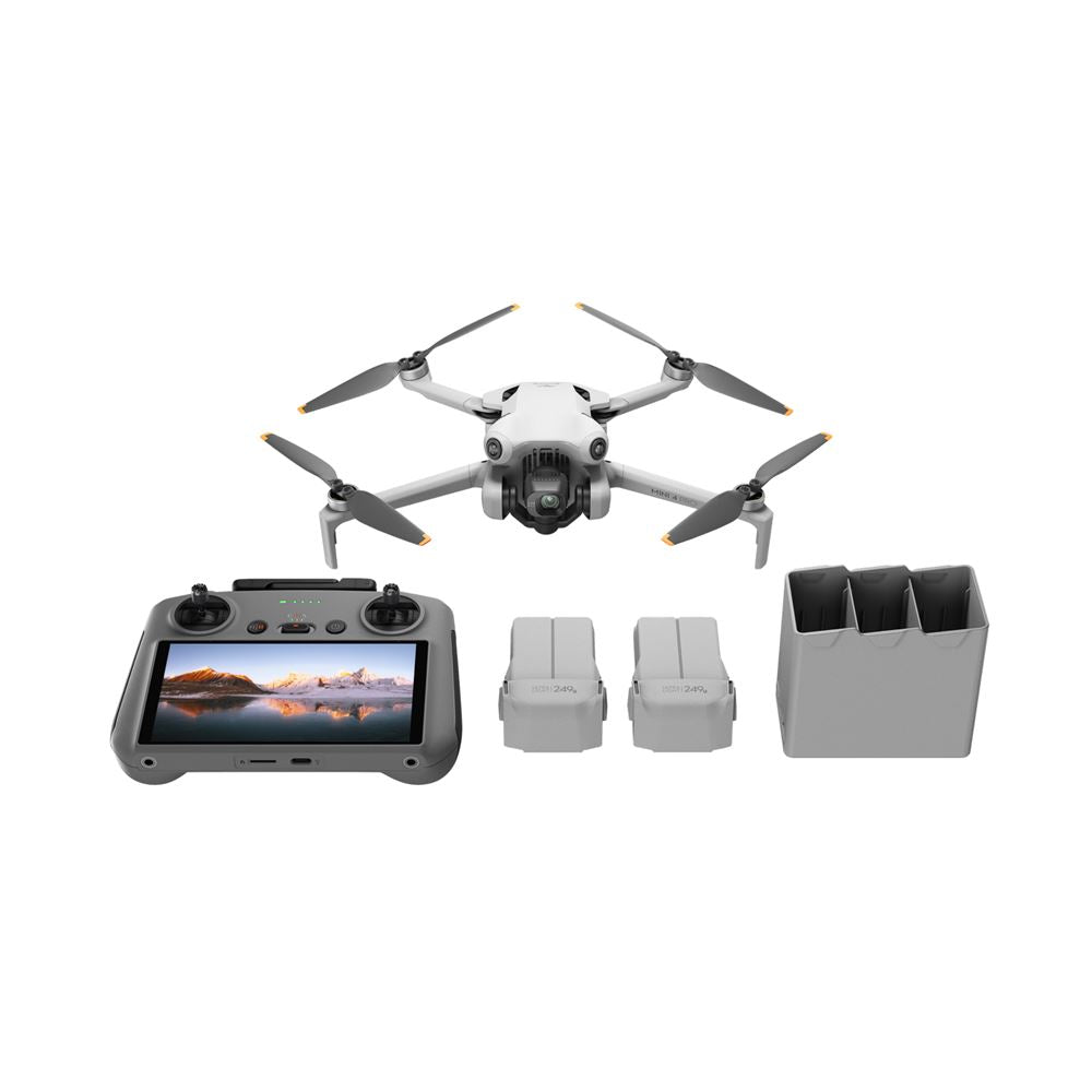 DJI Mini 4 Pro Fly More Combo avec Radiocommande - Drone Compact et Puissant