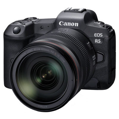 Canon EOS R5 – Hybride Plein Format Haut de Gamme pour la Photographie et la Vidéo 8K