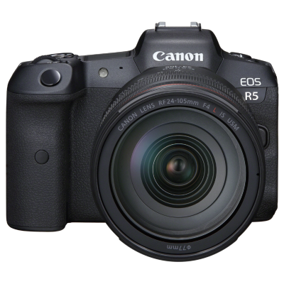 Canon EOS R5 – Hybride Plein Format Haut de Gamme pour la Photographie et la Vidéo 8K