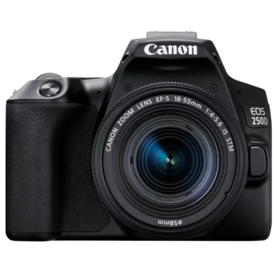 Canon EOS 250D – Appareil Photo Reflex Numérique Compact avec Écran Tactile Pivotant