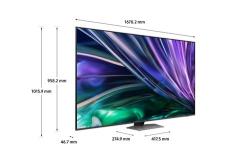 Samsung TQ75QN86D - Téléviseur Neo QLED 4K UHD 190 cm (75") 2024 - Mini LED Smart TV - Finition Argent Carbone