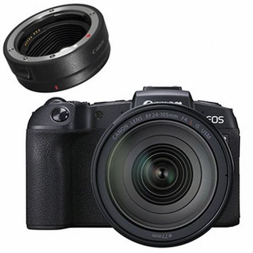 Canon EOS RP + RF 24-105mm f/4 L IS USM + Bague d’Adaptation EF-EOS R – L'Hybride Plein Format Polyvalent