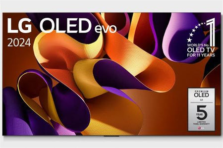 LG OLED Evo OLED77G4 - Téléviseur OLED 4K UHD 195 cm (77") 2024 - Smart TV Haut de Gamme