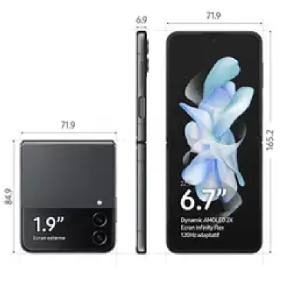 Samsung Galaxy Z Flip 4 – Compact, Stylé et Puissant